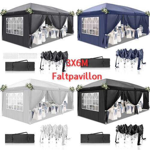 Pavillon 3x6m wasserdicht