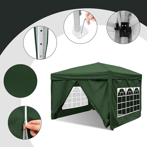 Pavillon 3x3m faltpavillon mit - pavillon,