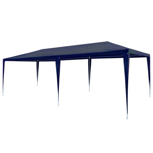 Partyzelt 3x6 blau - partyzelt,