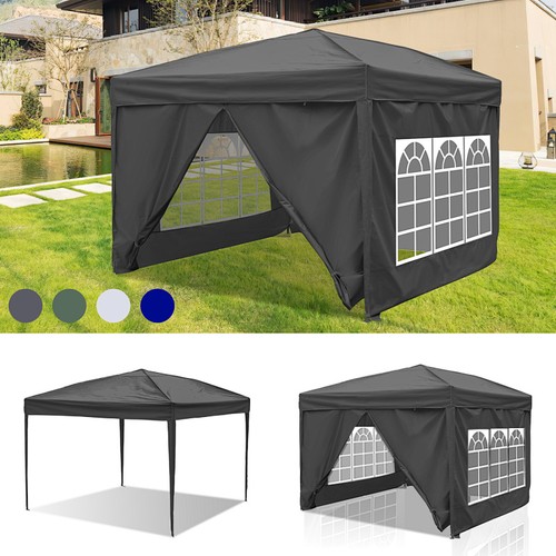 Pavillon 3x3m mit - , seitenteilen