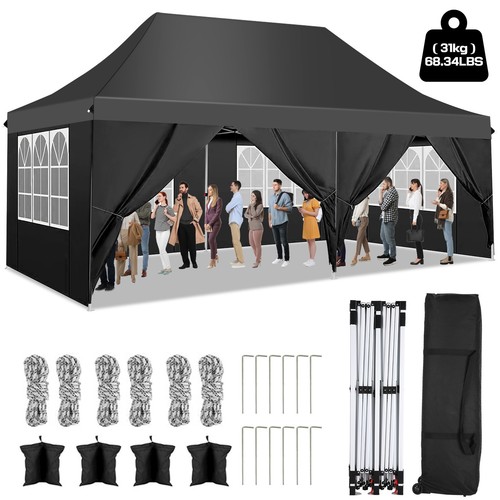 Pavillon 3x3m 6x3 - pavillon, 3,6x3,6m