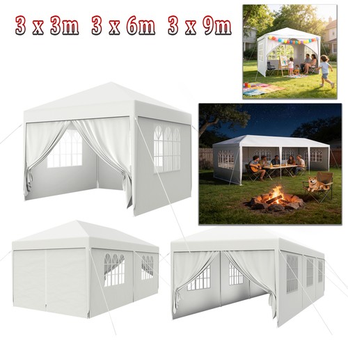 Partyzelt 3x3m 3x9m - partyzelt, 3x3m‑3x9m