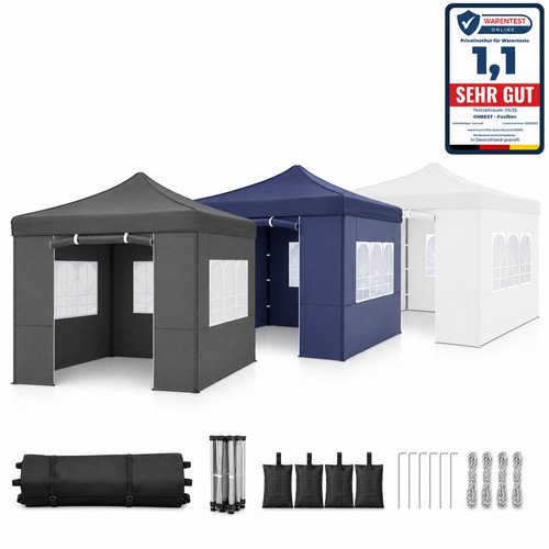 Pavillon wasserdicht 3x3 - wasserdicht,