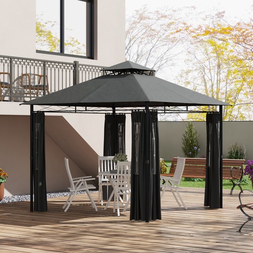 Outsunny pavillon 3 m - 3, x