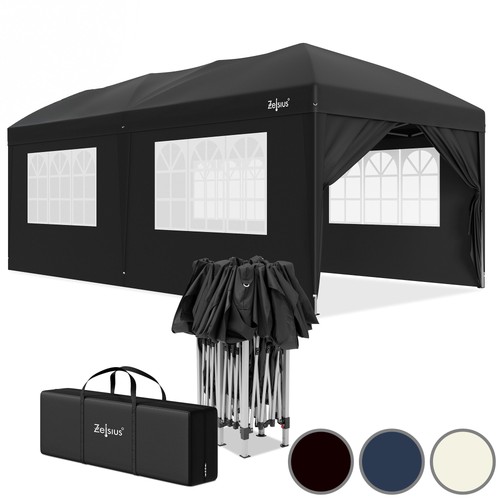 Partyzelt 3x6m pavillon - pavillon, mit