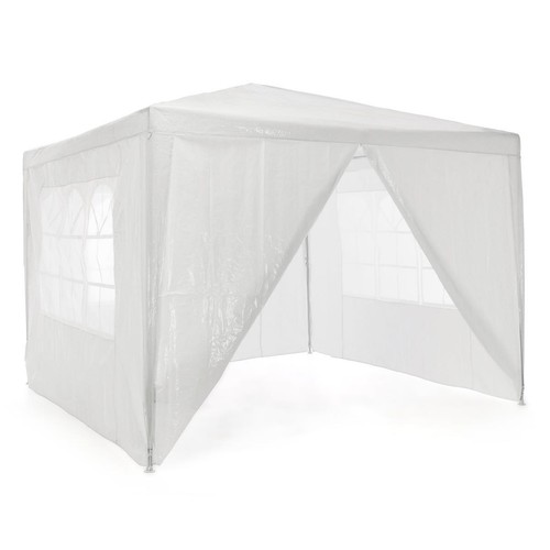 Pavillon partyzelt 3x3 weiß - pavillon,