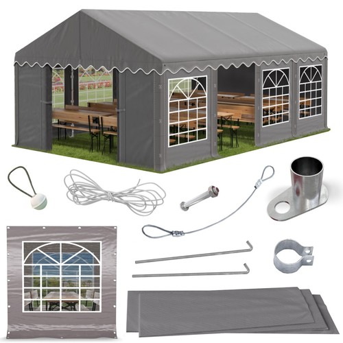 Partyzelt 5x8 pavillon - partyzelt,